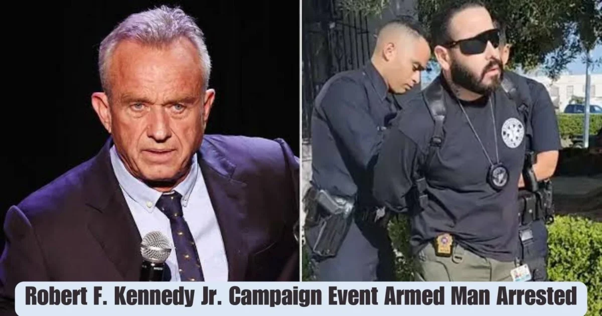 Robert F. Kennedy Jr. Campaign Event Armed Man Arrested News